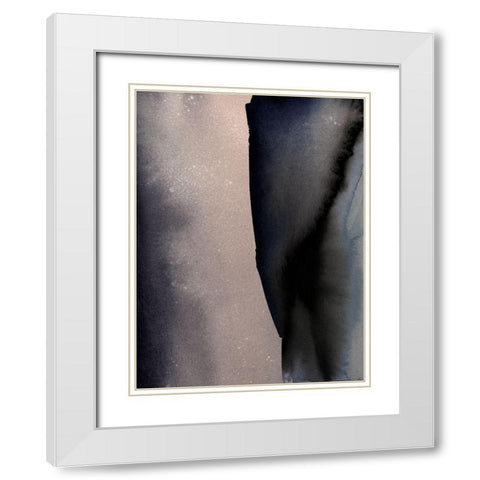 Orion White Modern Wood Framed Art Print with Double Matting by Urban Road