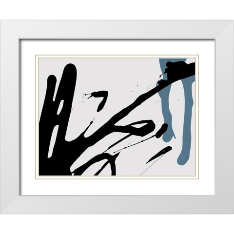 Brisk  White Modern Wood Framed Art Print with Double Matting by Urban Road