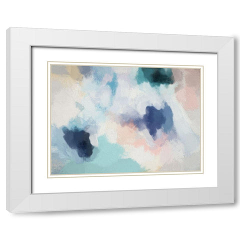 Fancy Free White Modern Wood Framed Art Print with Double Matting by Urban Road