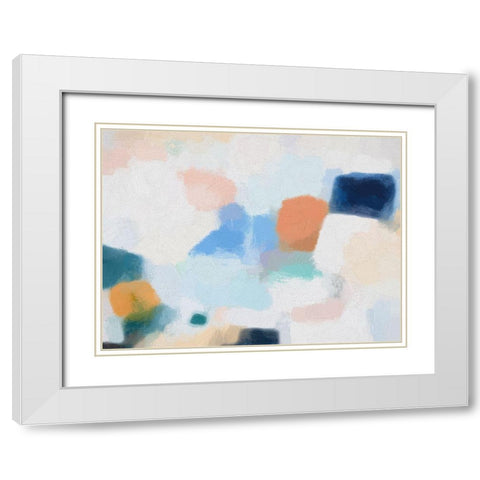 Daydream White Modern Wood Framed Art Print with Double Matting by Urban Road