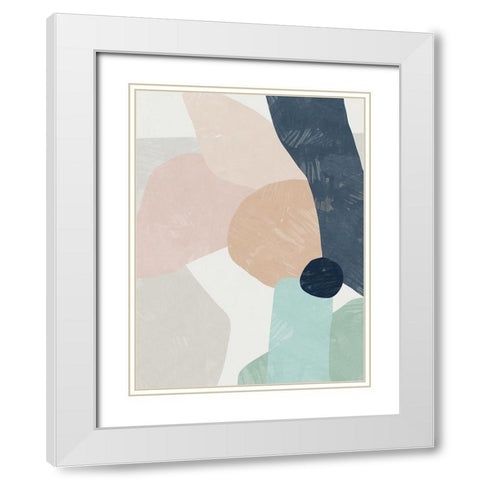 Abandon White Modern Wood Framed Art Print with Double Matting by Urban Road