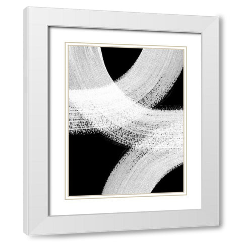 Provocation II White Modern Wood Framed Art Print with Double Matting by Urban Road