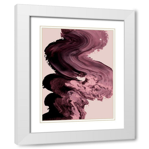 Sleight of Hand White Modern Wood Framed Art Print with Double Matting by Urban Road