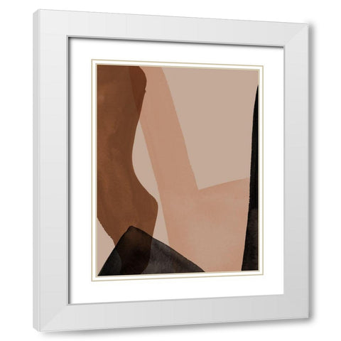 Illuminate White Modern Wood Framed Art Print with Double Matting by Urban Road