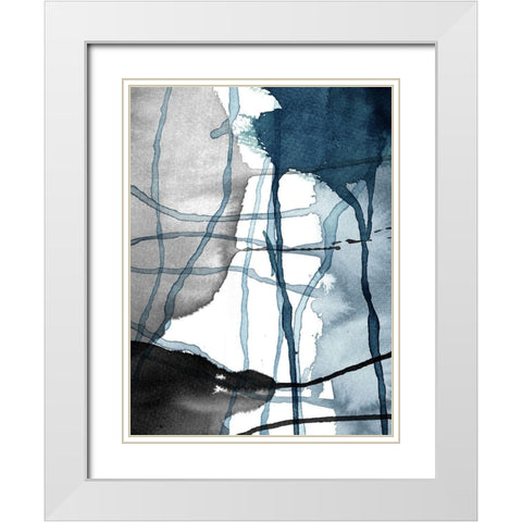 Eternal Winter White Modern Wood Framed Art Print with Double Matting by Urban Road