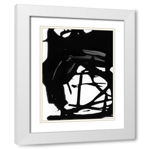 Desolate White Modern Wood Framed Art Print with Double Matting by Urban Road