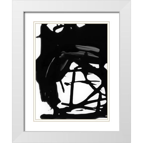 Desolate White Modern Wood Framed Art Print with Double Matting by Urban Road