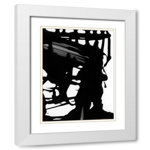 Wildness White Modern Wood Framed Art Print with Double Matting by Urban Road