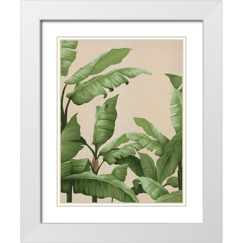 Panama I White Modern Wood Framed Art Print with Double Matting by Urban Road