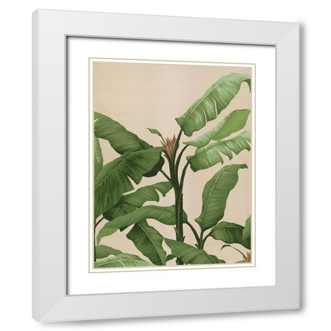 Panama II White Modern Wood Framed Art Print with Double Matting by Urban Road