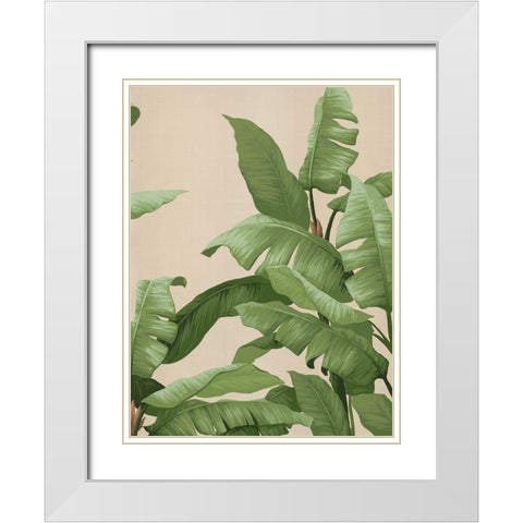 Panama III White Modern Wood Framed Art Print with Double Matting by Urban Road