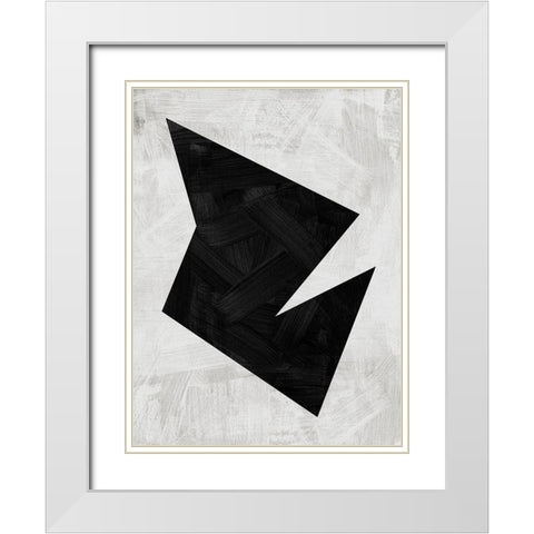 Modular White Modern Wood Framed Art Print with Double Matting by Urban Road