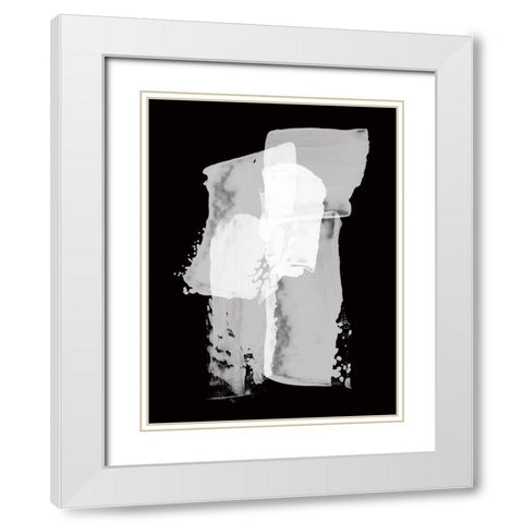 Contrast Chrome Poster White Modern Wood Framed Art Print with Double Matting by Urban Road