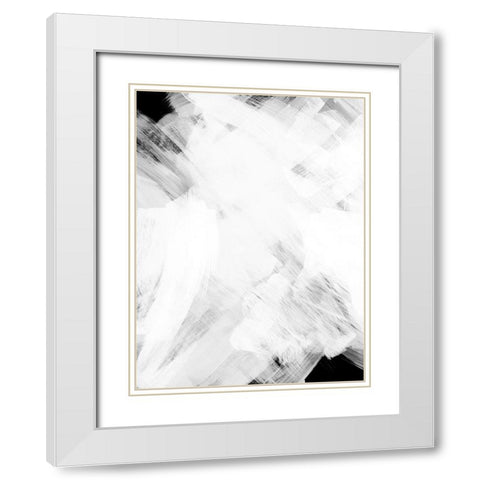 Storm Poster White Modern Wood Framed Art Print with Double Matting by Urban Road