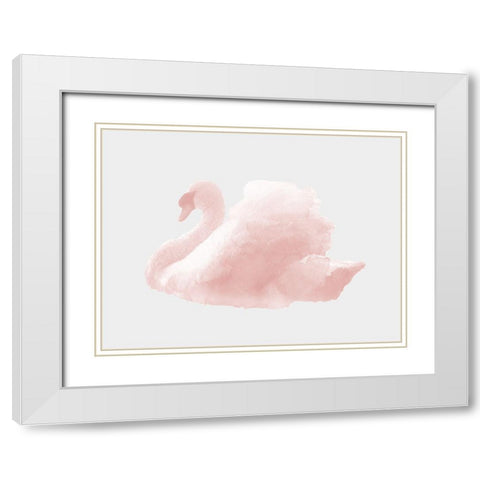 Fairy Floss Poster White Modern Wood Framed Art Print with Double Matting by Urban Road