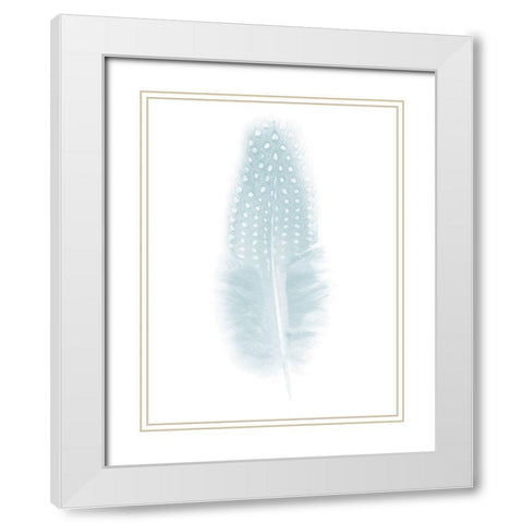 Quill Smoke Poster White Modern Wood Framed Art Print with Double Matting by Urban Road