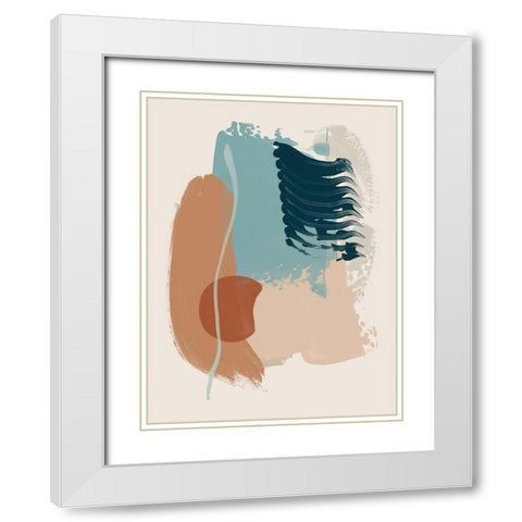 Peaceful Perspective Poster White Modern Wood Framed Art Print with Double Matting by Urban Road