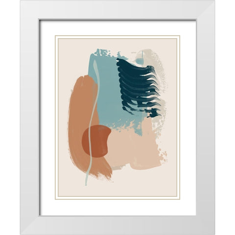 Peaceful Perspective Poster White Modern Wood Framed Art Print with Double Matting by Urban Road