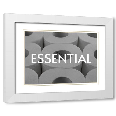 Artsy Quotes Quote: Essential White Modern Wood Framed Art Print with Double Matting by ArtsyQuotes