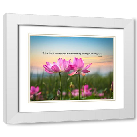 APJ Kalam Quote: Capital Asset White Modern Wood Framed Art Print with Double Matting by ArtsyQuotes