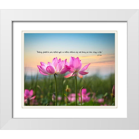 APJ Kalam Quote: Capital Asset White Modern Wood Framed Art Print with Double Matting by ArtsyQuotes