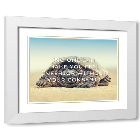 Oscar Wilde Quote: Theyre Behind for a Reason White Modern Wood Framed Art Print with Double Matting by ArtsyQuotes