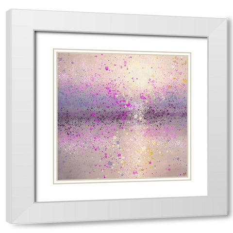 Lake Reflection I White Modern Wood Framed Art Print with Double Matting by Wiley, Marta