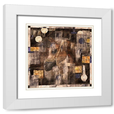 Classical Sail Puple White Modern Wood Framed Art Print with Double Matting by Wiley, Marta