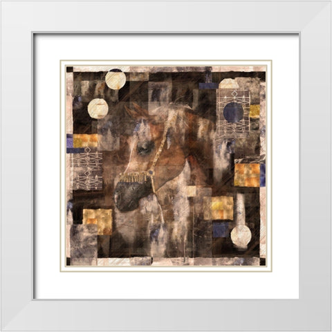 Classical Sail Puple White Modern Wood Framed Art Print with Double Matting by Wiley, Marta