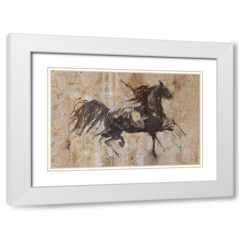 Chinese Lepa Zena  IV White Modern Wood Framed Art Print with Double Matting by Wiley, Marta