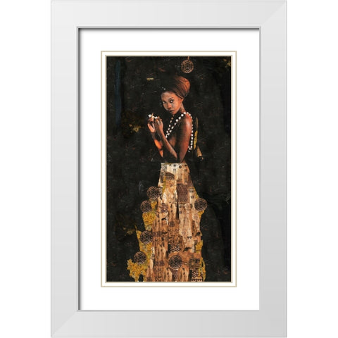 Queen Of Excellence- full length II White Modern Wood Framed Art Print with Double Matting by Wiley, Marta