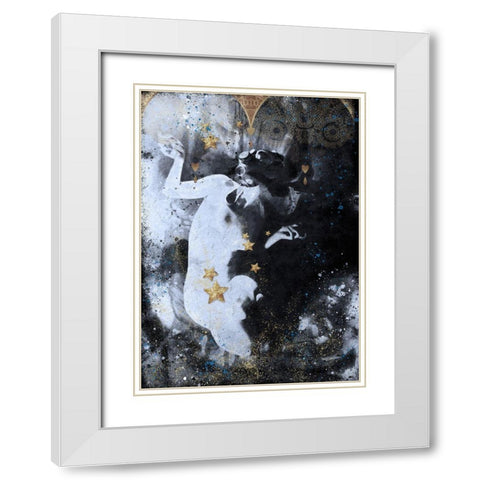 Toxic Fairy III White Modern Wood Framed Art Print with Double Matting by Wiley, Marta