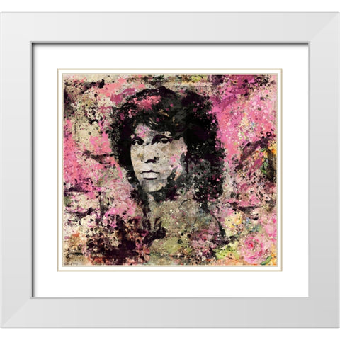 Jim Morrison IIII White Modern Wood Framed Art Print with Double Matting by Wiley, Marta
