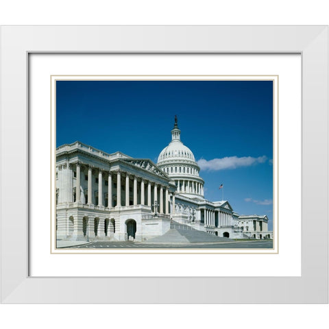 U.S. Capitol, Washington, D.C. White Modern Wood Framed Art Print with Double Matting by Highmith, Carol