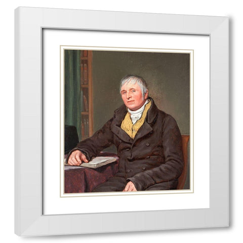 Charles Thompson White Modern Wood Framed Art Print with Double Matting by Wonder, Pieter Christoffel