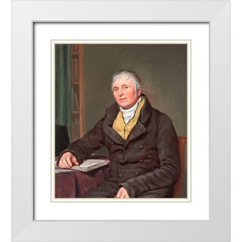 Charles Thompson White Modern Wood Framed Art Print with Double Matting by Wonder, Pieter Christoffel