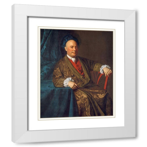 Joseph Sherburne White Modern Wood Framed Art Print with Double Matting by Copley,Â John Singleton