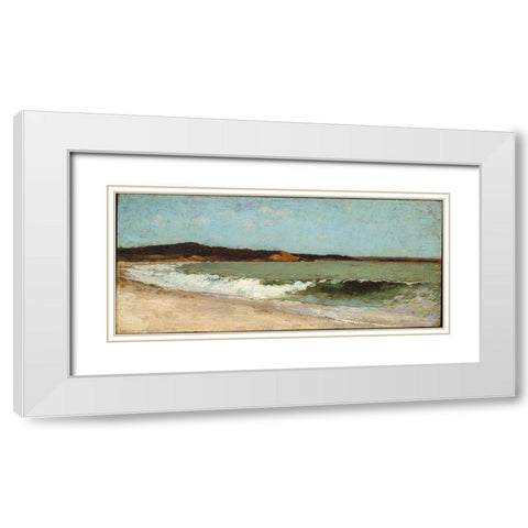 Study for Eagle Head, Manchester, Massachusetts White Modern Wood Framed Art Print with Double Matting by Homer, Winslow