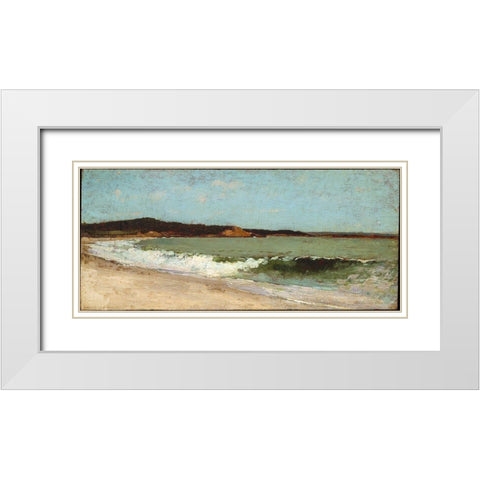 Study for Eagle Head, Manchester, Massachusetts White Modern Wood Framed Art Print with Double Matting by Homer, Winslow