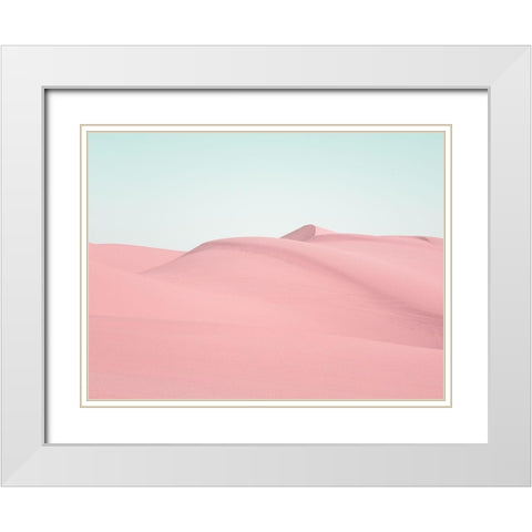 Sand dunes in Southern California White Modern Wood Framed Art Print with Double Matting by Highsmith, Carol