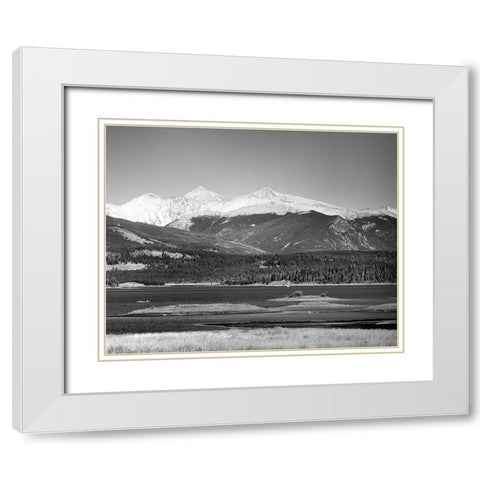 Rocky Mountains-USA White Modern Wood Framed Art Print with Double Matting by Highsmith, Carol