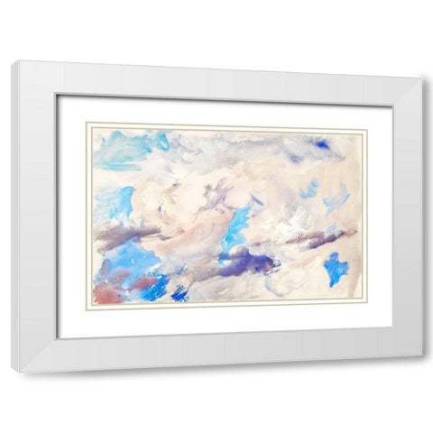 Sky White Modern Wood Framed Art Print with Double Matting by Sargent, John Singer