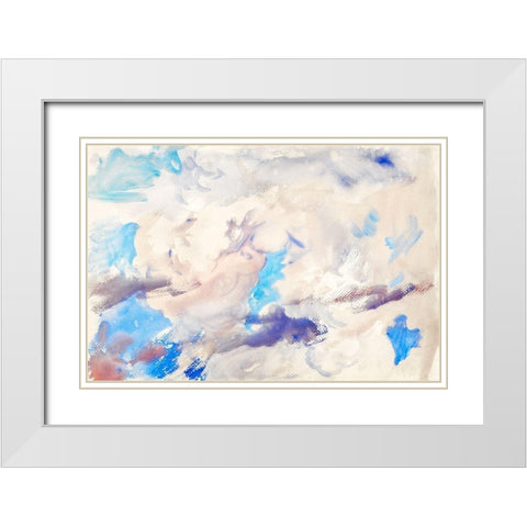 Sky White Modern Wood Framed Art Print with Double Matting by Sargent, John Singer