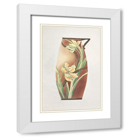Design for a Noritake Jug V White Modern Wood Framed Art Print with Double Matting by Noritake Designs