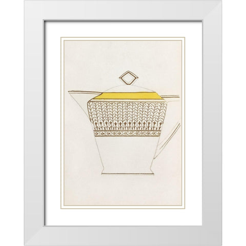 Design for a Noritake Creamer White Modern Wood Framed Art Print with Double Matting by Noritake Designs