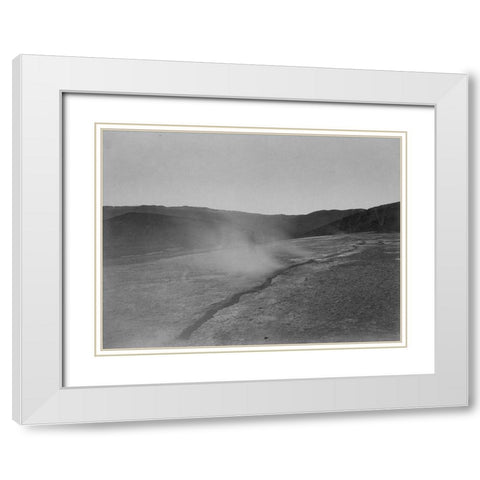 Steamboat Springs-Nevada White Modern Wood Framed Art Print with Double Matting by OSullivan, Timothy H