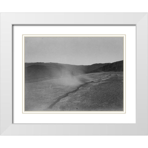 Steamboat Springs-Nevada White Modern Wood Framed Art Print with Double Matting by OSullivan, Timothy H