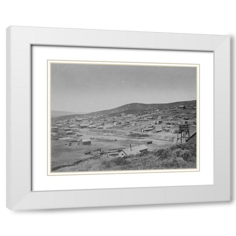 Austin-Nevada White Modern Wood Framed Art Print with Double Matting by OSullivan, Timothy H