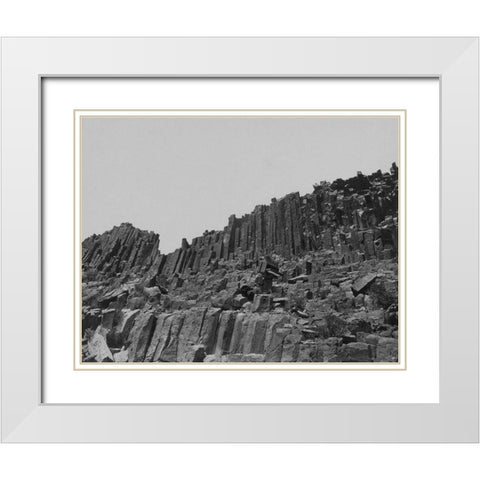 Karnak Montezuma Range-Nevada White Modern Wood Framed Art Print with Double Matting by OSullivan, Timothy H