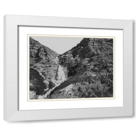 Provo Fall-Utah White Modern Wood Framed Art Print with Double Matting by OSullivan, Timothy H